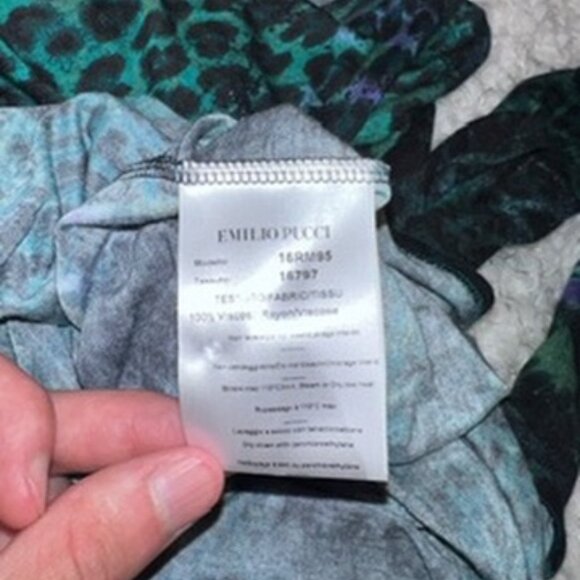 Emilio Pucci Viscose Leopard Print Top - Picture 5 of 5